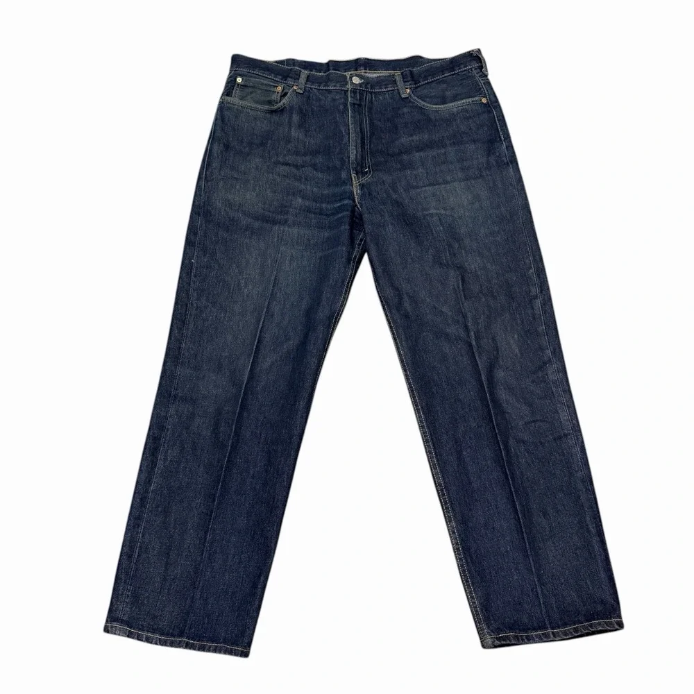 Levi's 550 Relaxed‎ Fit Jeans Dark Wash Men's Size W42 L30